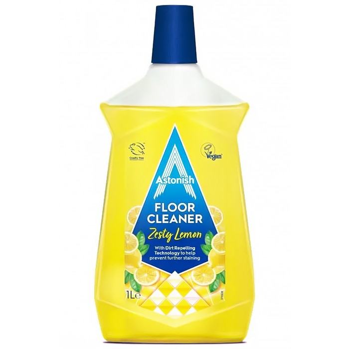 Засіб для миття підлоги Astonish лимон, 1 л (211827) - 